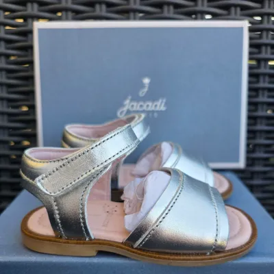 Sandale jacadi argent